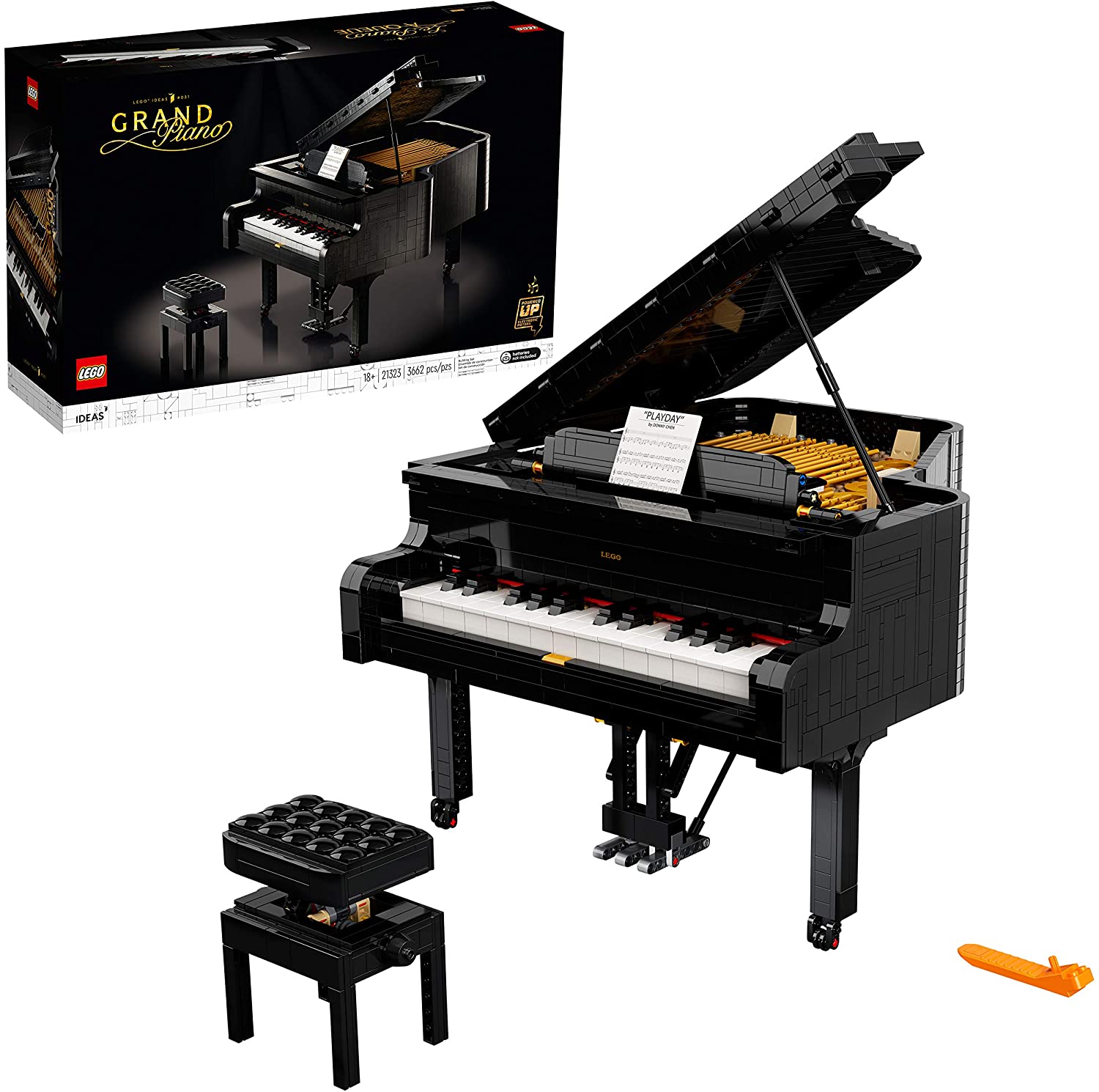 LEGO Ideas Grand Piano 21323 Model Building Kit $349.99 IN STOCK Free Shipping