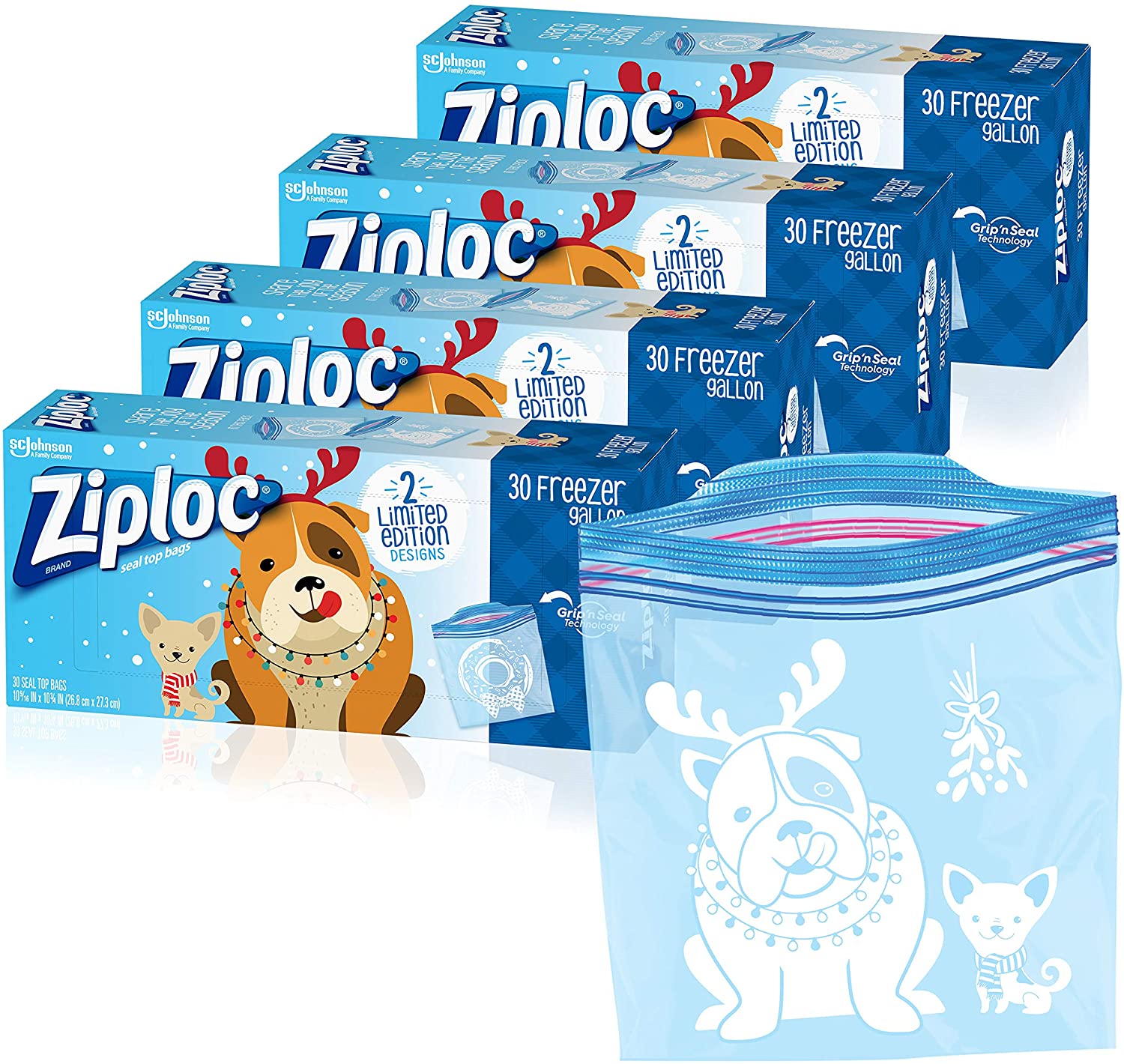 Ziploc Gallon Food Storage Freezer Bags