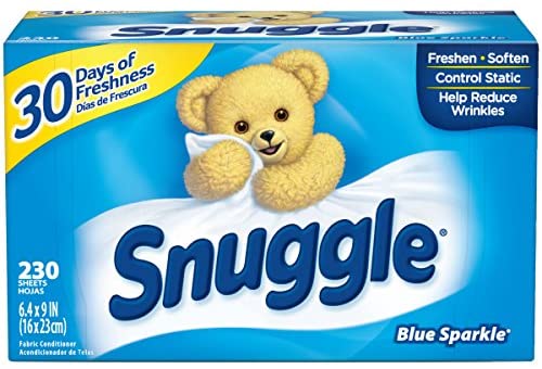 Snuggle Fabric Softener Dryer Sheets 230 cts $4.79 shipped