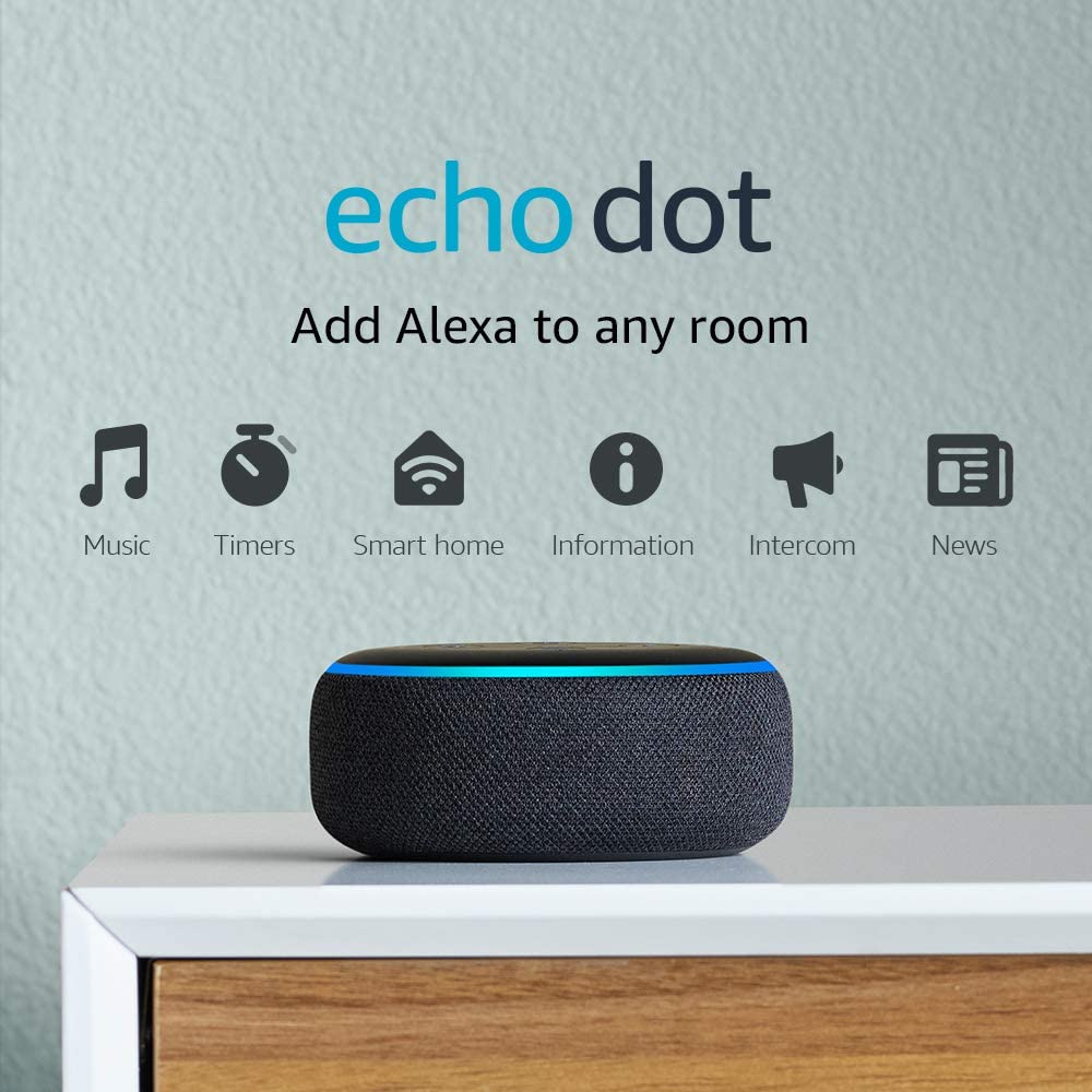 Amazon Echo Dot 3 $4.99