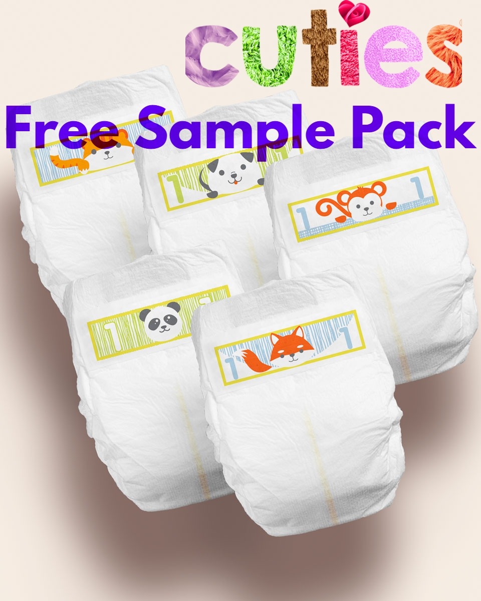 Free Cuties Diapers Sample with Free Shipping