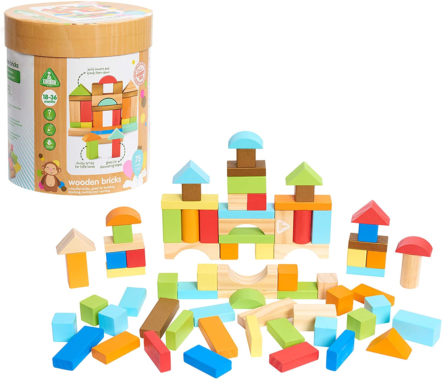 Early Learning Centre Wooden Bricks $8.8 shipped