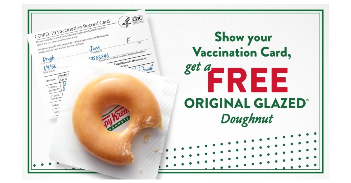 Free Krispy Kreme Glazed Donut Every Day