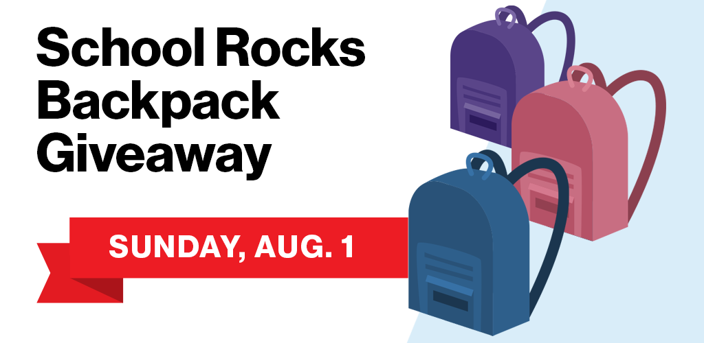 Verizon Free Backpack Giveaway August 1st