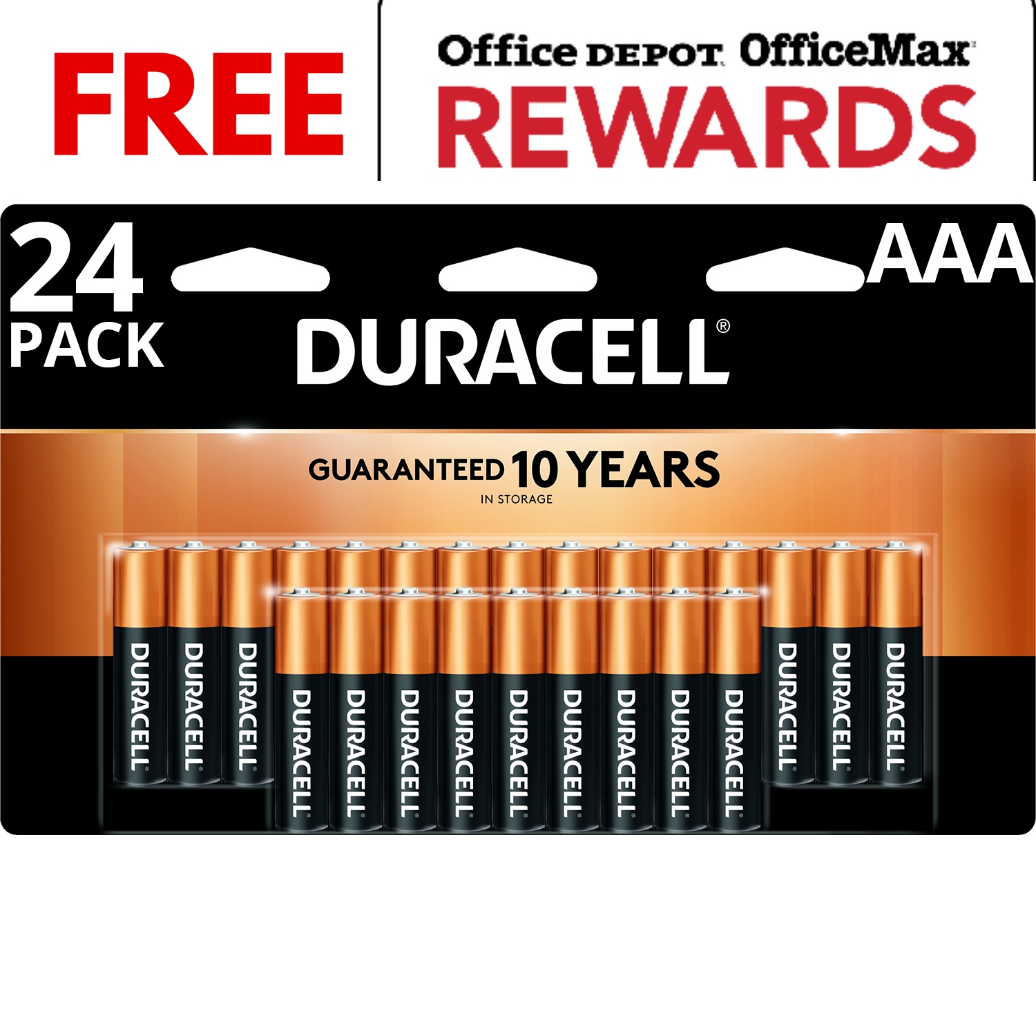 FREE Duracell Batteries at Office Depot/Office Max