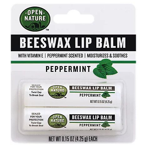 FREE Open Nature Beeswax Lip Balm at Safeway