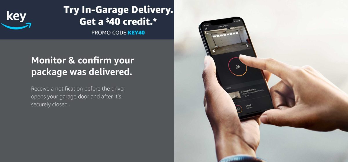 Free $40 Credit For Trying Amazon In-Garage Delivery