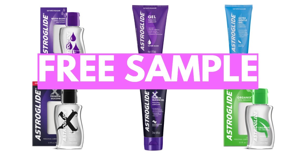 FREE Sample of Astroglide Natural Personal Lubricant