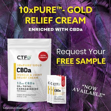 Free Sample of CBD Muscle & Joint Relief Cream