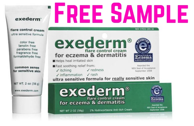 Free Samples of Exederm Products