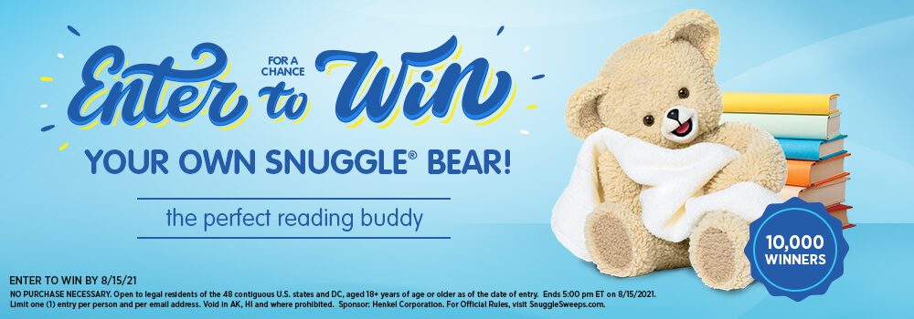 Enter To Win Snuggle Bear Sweepstakes