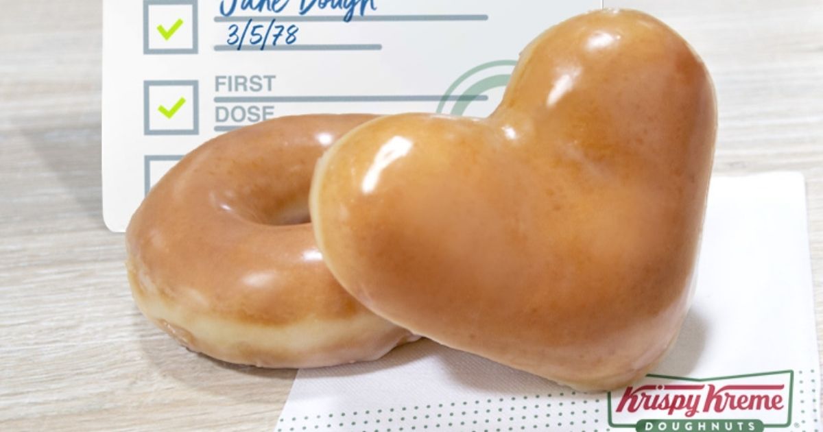From Today Get 2 Free Doughnuts From Krispy Kreme