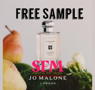 Possible Free Sample of Jo Malone English Pear & Freesia Cologne