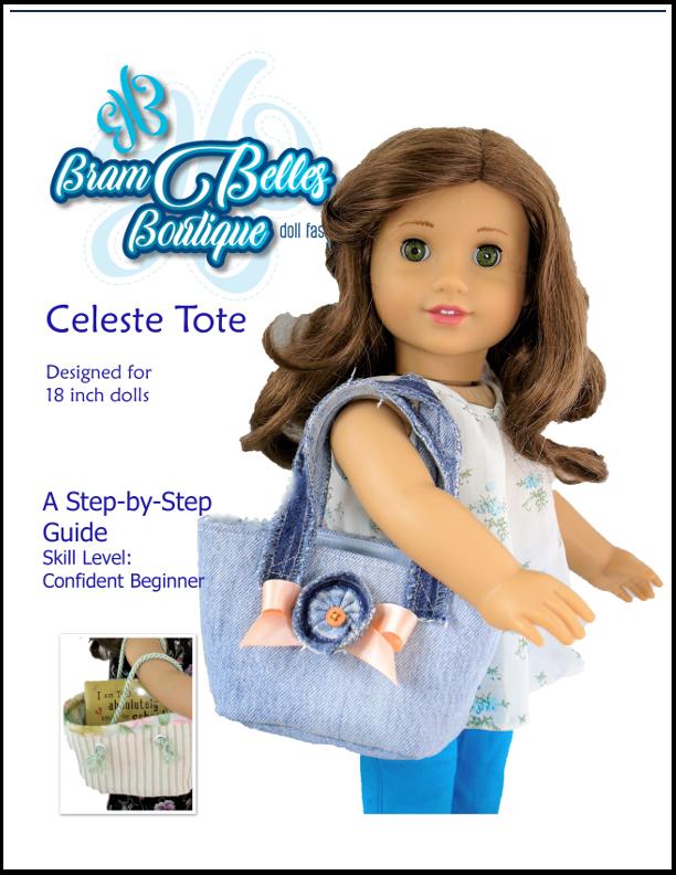 FREE Celeste Tote 18″ Doll Clothes Pattern