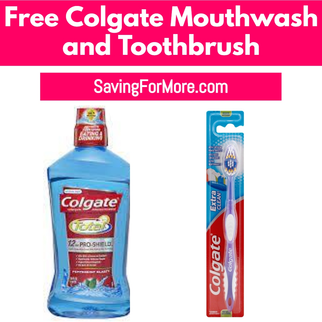 FREE Colgate Mouthwash and Toothbrush at CVS
