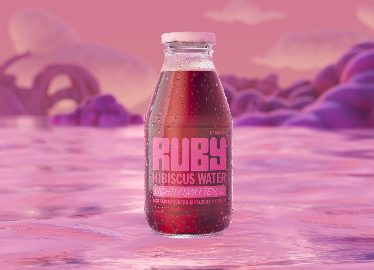 Free Bottle of Ruby Hibiscus Water