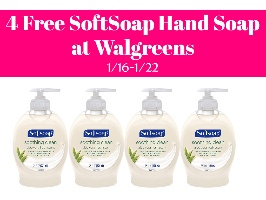 4 Free SoftSoap Hand Soaps at Walgreens