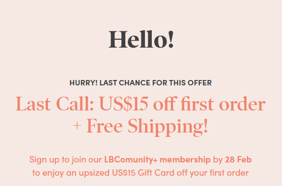 Free Love Bonito Item ($15 Value) with Free Shipping