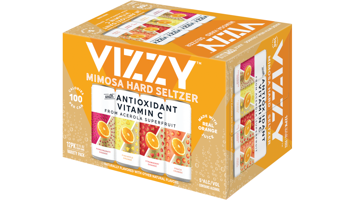 Free 12PK Vizzy Mimosa Hard Seltzer
