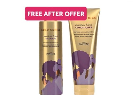 Free Pantene Gold Hair Product (Today Only)
