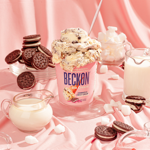FREE Beckon Ice Cream Lactose-Free Ice Cream Pin