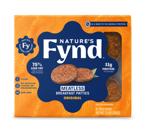 FREE Box of Nature’s Fynd Meatless Breakfast Patties