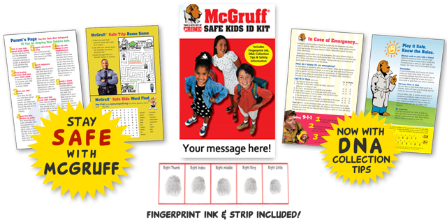 Free McGruff Kids Safety Kit