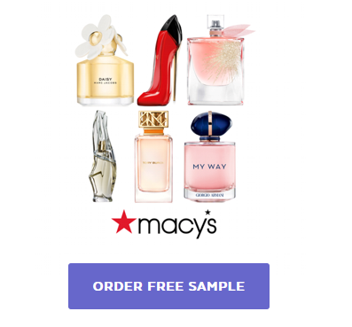 Possible Free Macy’s Fragrance Sample Set From PopSugar Dabble