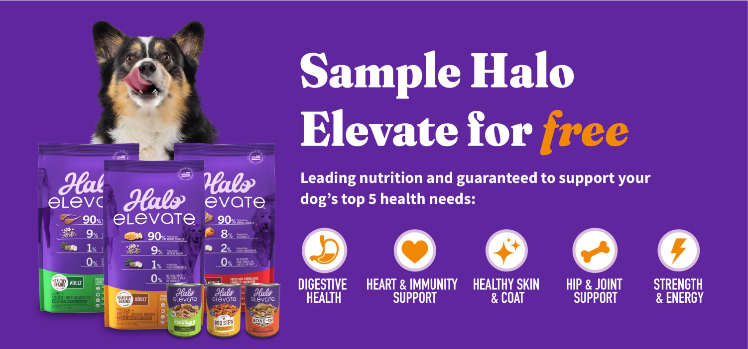 Possible Free Halo Elevate Dog Food
