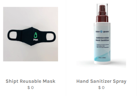 Free SHIPT REUSABLE MASK and Hand Sanitizer with Free Shipping