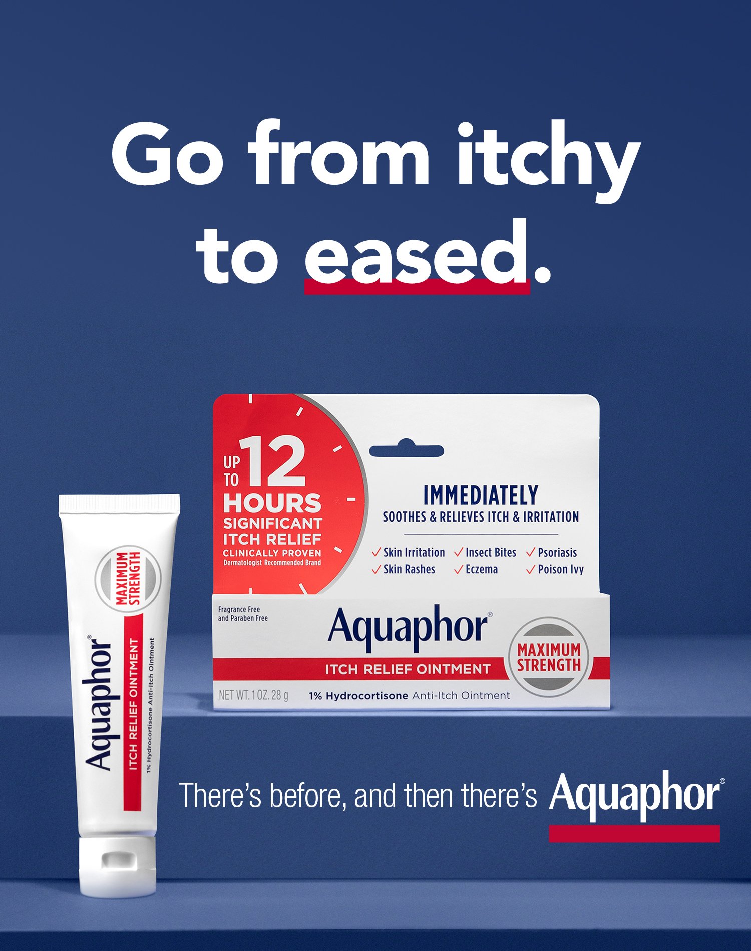 FREE Sample of Aquaphor Itch Relief Ointment