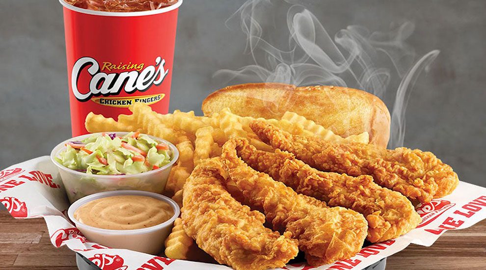FREE Chicken Finger At Raising Canes On 1/29