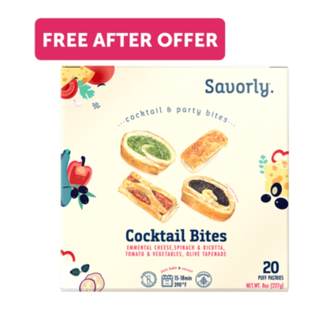 Free Savorly Cocktail Bites at Whole Foods