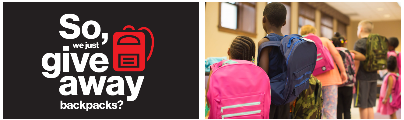Free Backpacks Giveaway at Verizon on July 31st