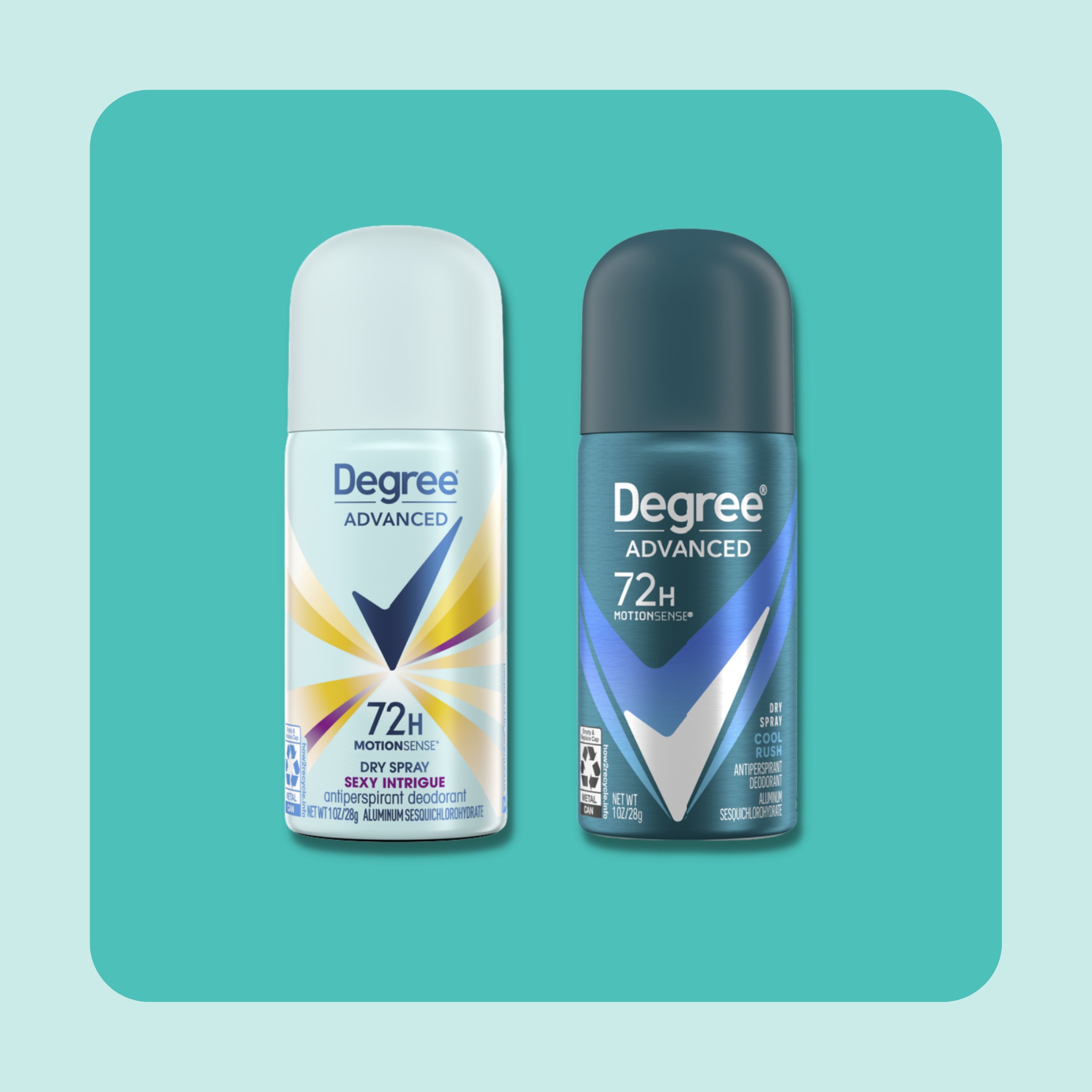 Free Degree Dry Spray Deodorant