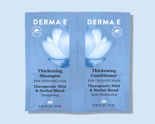 Free Derma E Thickening Shampoo & Conditioner Sample (First 3,000)