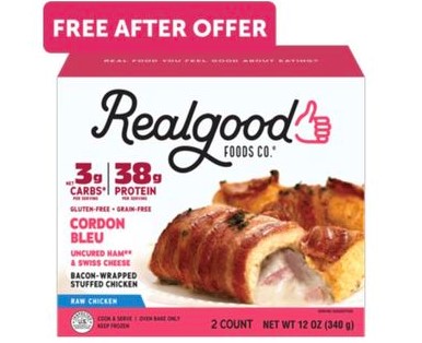 Free Realgood Foods Frozen Bacon Wrap at Walmart