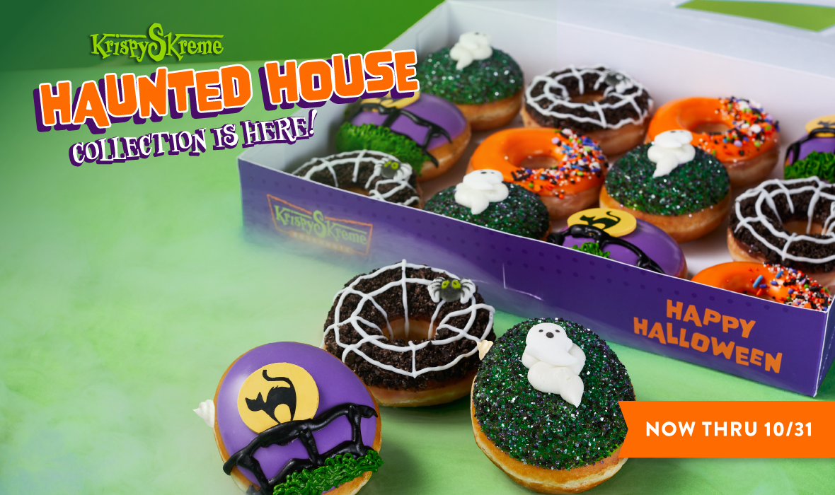 FREE Doughnut on Halloween at Krispy Kreme & LaMar’s Donuts