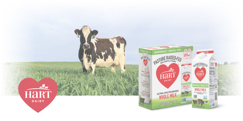 FREE 2-Carton Pack of Hart Dairy milk