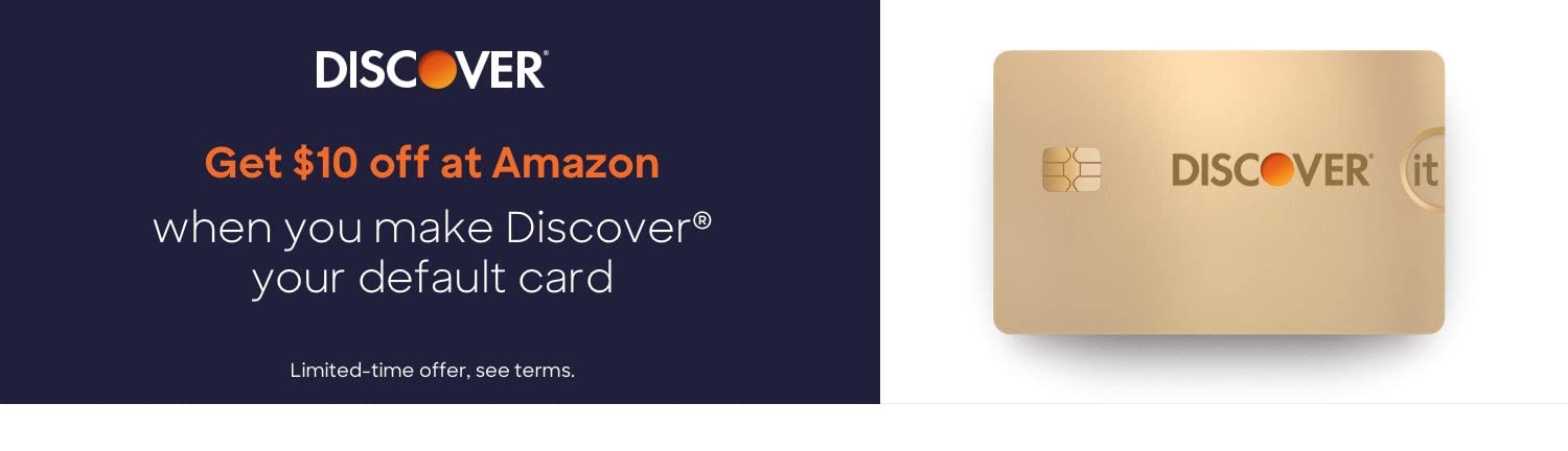 Free Amazon $10 Credit With Discover As Default Card
