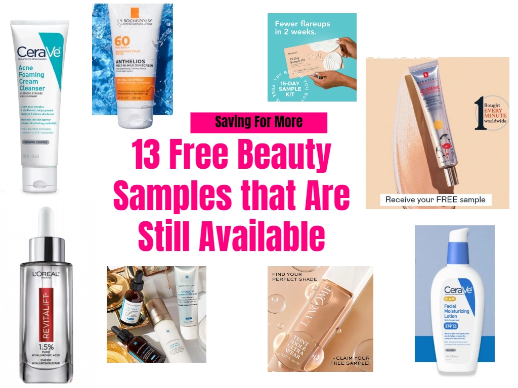 13 Free Beauty Samples that Are Still Available