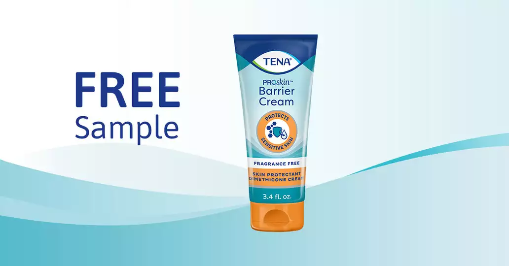 FREE Tena Brief & Barrier Cream Sample