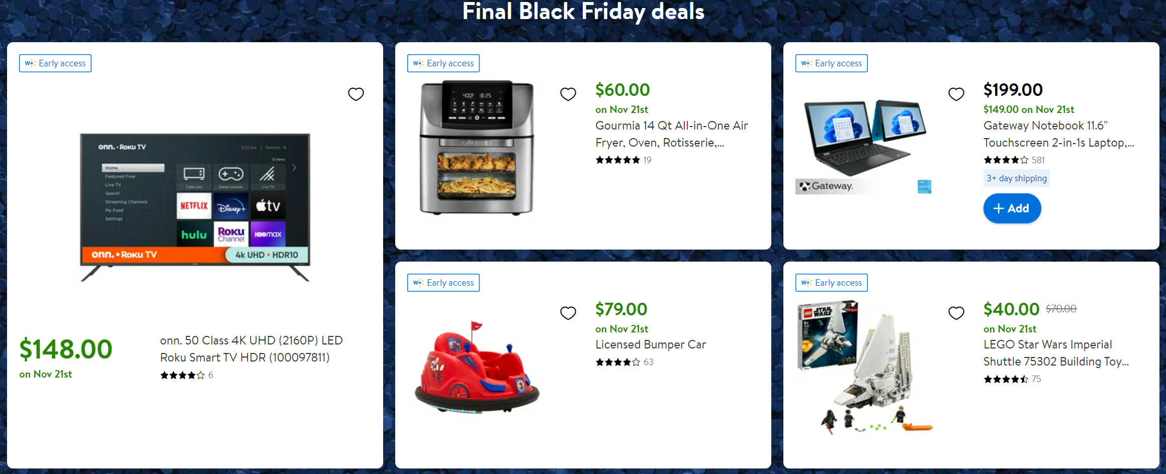 Walmart’s Black Friday Deals