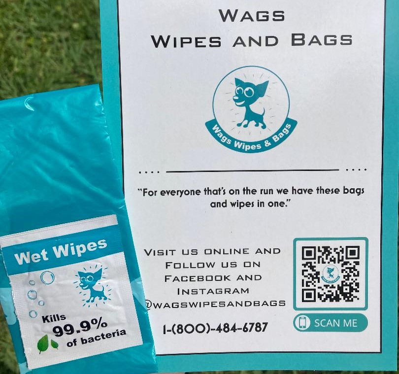 FREE Wags Wipes & Bags Dog Waste Bag Sample
