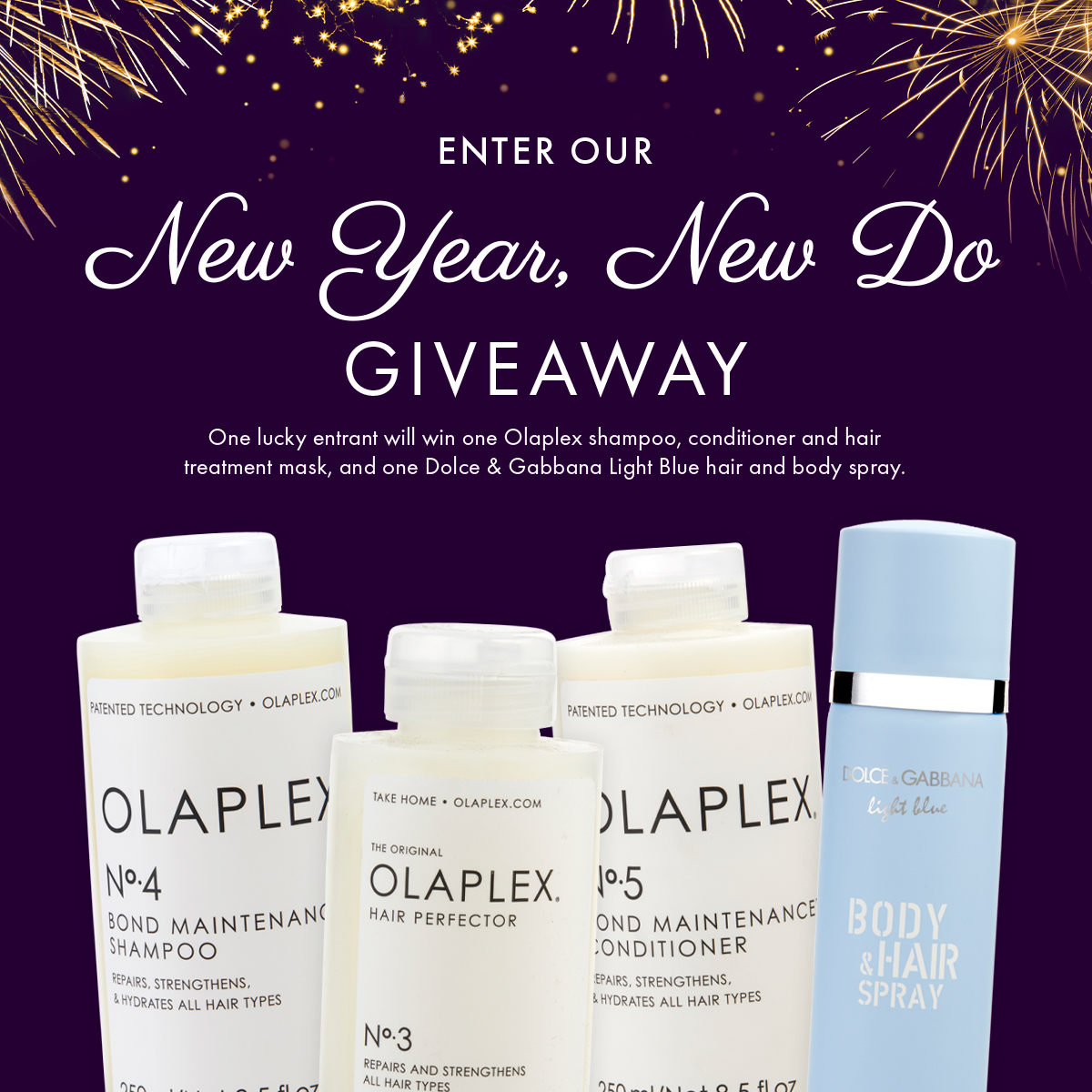 FragranceNet “New Year, New Do” Sweepstakes