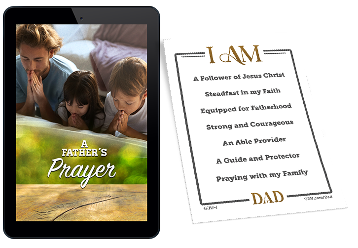 Free “I Am Dad” Window Cling From Christian Broadcast Network