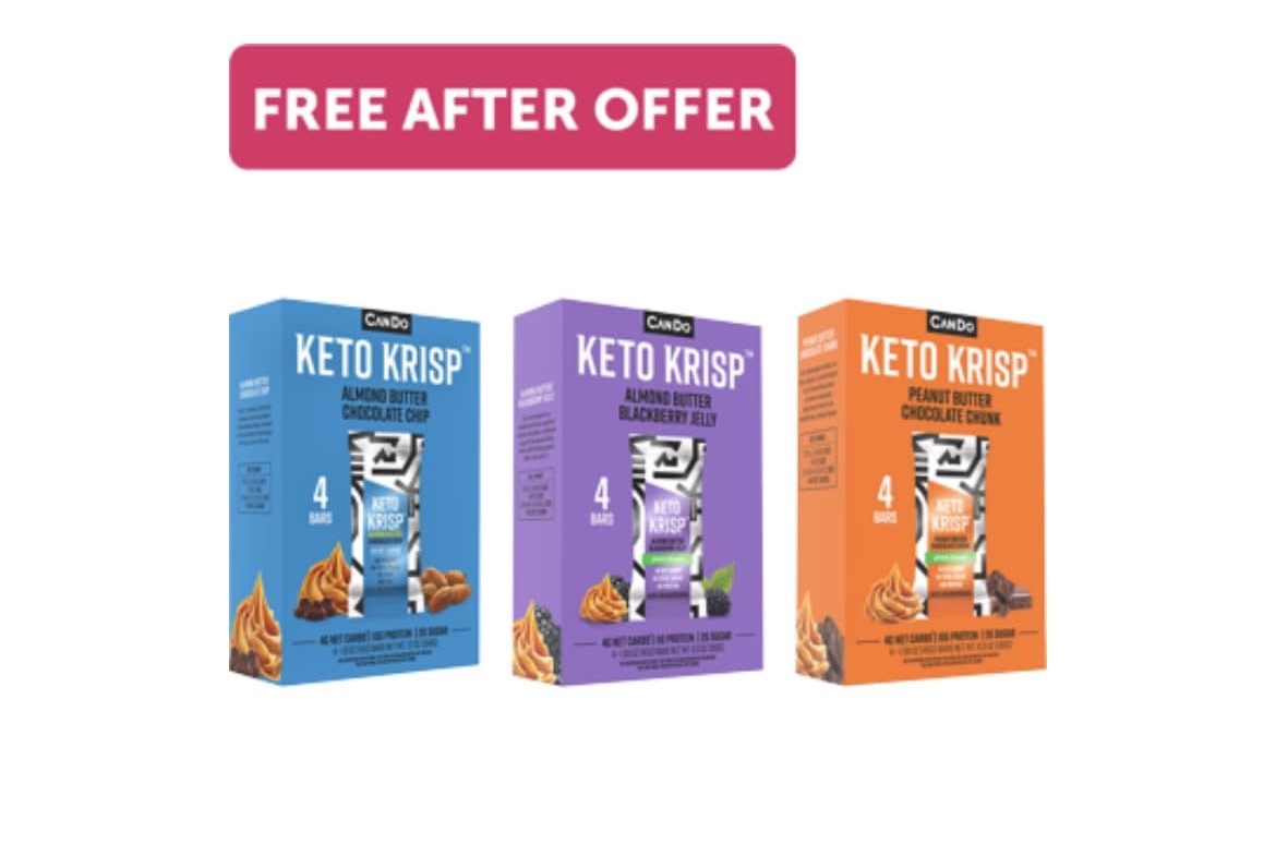FREE Keto Krispy Protein Bars