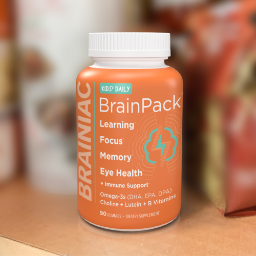 FREE Brainiac Foods Kids’ Daily BrainPack Gummies