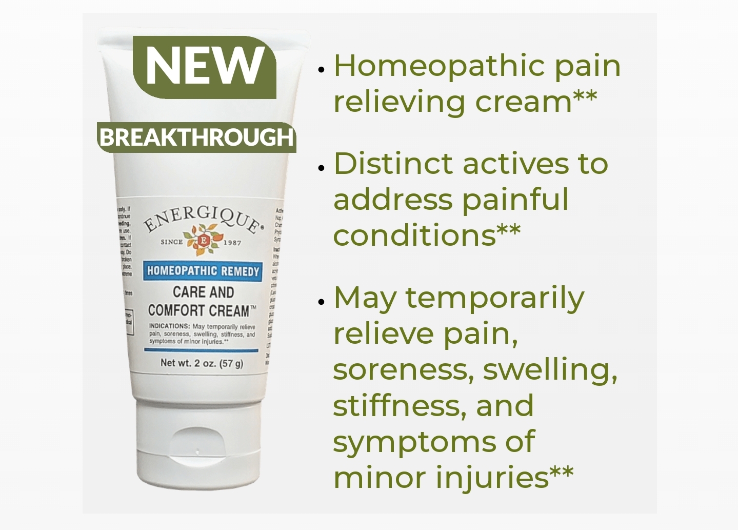 FREE Full Size Sample Of Care And Comfort Cream