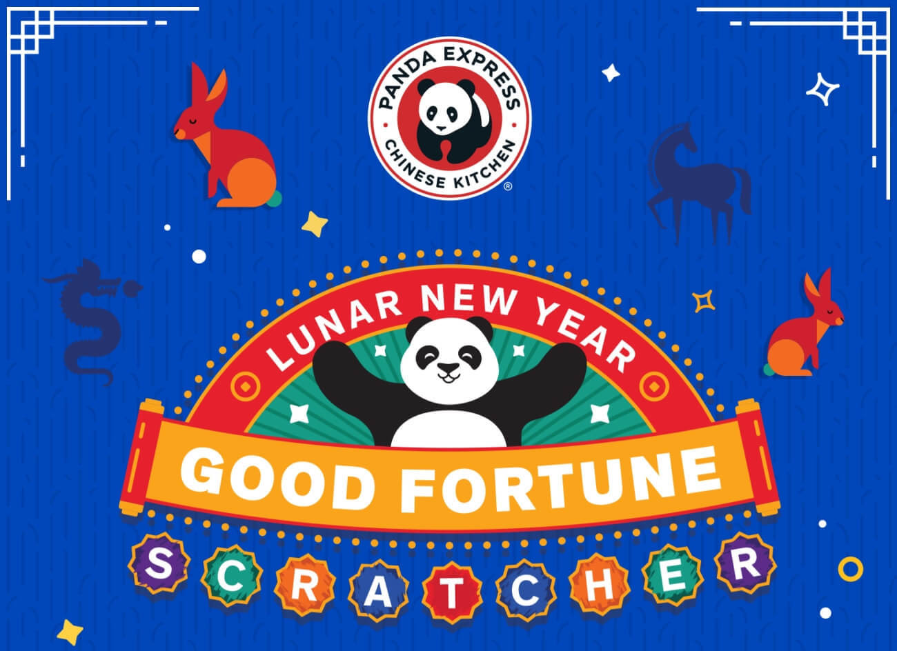 Panda Express Good Fortune Scratcher Instant Win Game